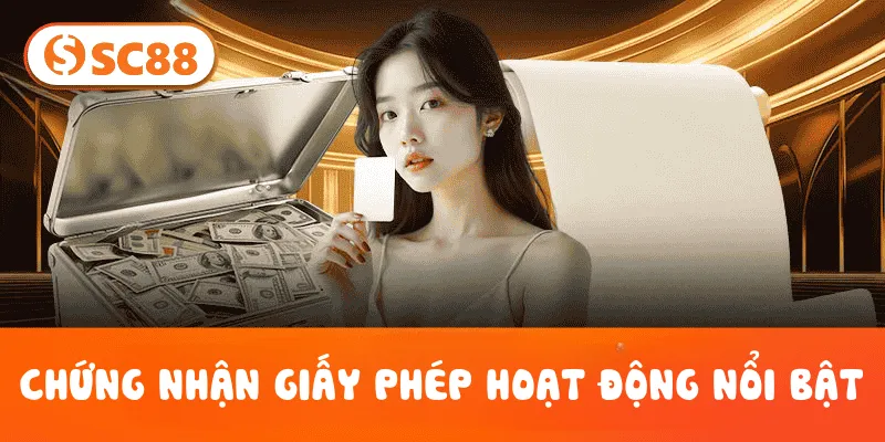 Chứng nhận Giấy Phép Hoạt Động nổi bật